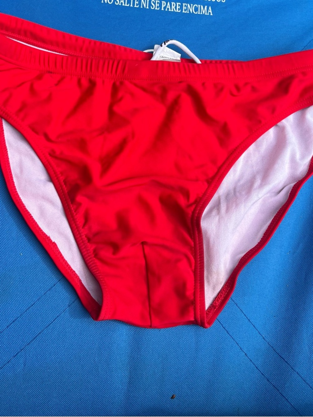 Red Women's Bikini Bottom – Classic Swim Brief